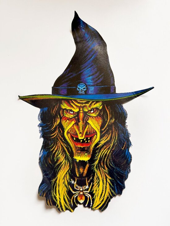 Vintage Halloween Amscan Other - Vintage Halloween Amscan Ron Lewis Witch Die Cut